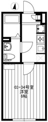 ルミノソ柴又の物件間取画像